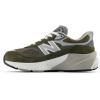 imageNew Balance Kids 990 V6 Laceup SneakerOliveGrey