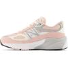 imageNew Balance Kids 990 V6 Laceup SneakerPink HazeWhite