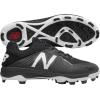 imageNew Balance Mens 4040 V4 Metal Baseball ShoeBlackWhite
