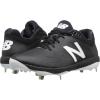 imageNew Balance Mens 4040 V4 Metal Baseball ShoeSynthetic Black