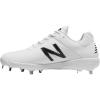imageNew Balance Mens 4040 V4 Metal Baseball ShoeSynthetic White
