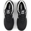 imageNew Balance Mens 515 V3 SneakerBlackWhiteAluminum Grey