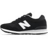 imageNew Balance Mens 515 V3 SneakerBlackWhiteAluminum Grey