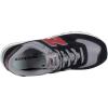 imageNew Balance Mens 574 V2 SneakerBlack Black Scarlet