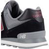 imageNew Balance Mens 574 V2 SneakerBlack Black Scarlet