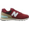 imageNew Balance Mens 574 V2 SneakerNb ScarletLight Reef