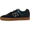 imageNew Balance Mens 574 Vulc Skate ShoeBlackVintage Teal