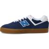 imageNew Balance Mens 574 Vulc Skate ShoeNavyGum