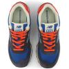 imageNew Balance Mens 574 Vulc Skate ShoePhantomBlue AgateBlast Red