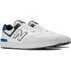 imageNew Balance Mens 574 Vulc Skate ShoeWhiteBlue
