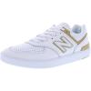 imageNew Balance Mens 574 Vulc Skate ShoeWhiteBrown