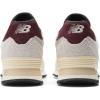 imageNew Balance Mens 574 Vulc Skate ShoeWhiteBurgundy