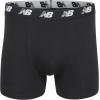 imageNew Balance Mens 5quot No Fly Cotton Performance Boxer Briefs 3Pack Or 4PackBlackBlueDark Heather