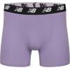 imageNew Balance Mens 5quot No Fly Cotton Performance Boxer Briefs 4PackBlackVarsity OrangeDress BluesPlum