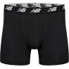 imageNew Balance Mens 5quot No Fly Cotton Performance Boxer Briefs 4PackBlackVarsity OrangeDress BluesPlum