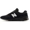 imageNew Balance Mens 997H V1 Cross TrainerBlackBlack CementWhite