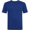 imageNew Balance Mens Cotton Performance Crew Neck Undershirts 3 PackBlackHeather GreyTeam Royal
