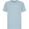 imageNew Balance Mens Cotton Performance Crew Neck Undershirts 3 PackLight Heather GreyWhiteLight Chrome
