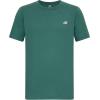 imageNew Balance Mens Cotton Performance Crew Neck Undershirts 3 PackLight Heather GreyWhiteNew Spruce