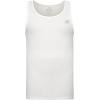imageNew Balance Mens Cotton Performance Rib Tank Top Pack of 4WhiteLight Heather GreyBlackWhite