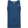 imageNew Balance Mens Cotton Performance Rib Tank Top Pack of 4WhiteLight Heather GreyBlue AgateCore Burgundy