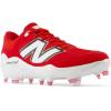 imageNew Balance Mens Fresh Foam 3000 V7 Molded Baseball ShoeTeam RedWhite