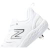 imageNew Balance Mens Fresh Foam X 3000 V6 Metal Baseball ShoeWhite