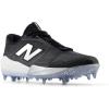 imageNew Balance Mens FuelCell Comp V4 Baseball ShoeBlackWhite