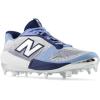 imageNew Balance Mens FuelCell Comp V4 Baseball ShoeSky BlueWhiteTeam Navy
