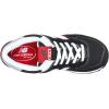 imageNew Balance Mens ML574 Rugby Collection Running shoeBlack Krw Black Red 8