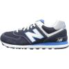 imageNew Balance Mens ML574 Rugby Collection Running shoeBlue Nyw Navy White 10