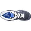 imageNew Balance Mens ML574 Rugby Collection Running shoeBlue Nyw Navy White 10
