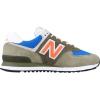 imageNew Balance Mens ML574 Rugby Collection Running shoeBlue Olivine
