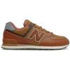 imageNew Balance Mens ML574 Rugby Collection Running shoeBrown