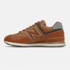imageNew Balance Mens ML574 Rugby Collection Running shoeBrown