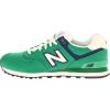 imageNew Balance Mens ML574 Rugby Collection Running shoeGreenNavy