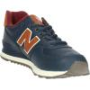 imageNew Balance Mens ML574 Rugby Collection Running shoeMarine