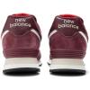 imageNew Balance Mens ML574 Rugby Collection Running shoeMaroonGrey
