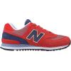 imageNew Balance Mens ML574 Rugby Collection Running shoeRedNavy