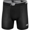 imageNew Balance Mens Mesh 5quot NoFLY Boxer Brief 4PackBlackBlackBlack