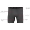 imageNew Balance Mens Mesh 5quot NoFLY Boxer Brief 4PackBlackBlackBlackBlack