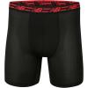 imageNew Balance Mens Mesh 5quot NoFLY Boxer Brief 4PackBlackBlackMagnetTeam Red