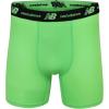 imageNew Balance Mens Mesh 5quot NoFLY Boxer Brief 4PackBlackTeam NavyBlackVivid Green