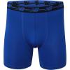 imageNew Balance Mens Mesh 5quot NoFLY Boxer Brief 4PackBlackTeam RoyalTeam NavyEmbers