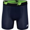 imageNew Balance Mens Mesh 5quot NoFLY Boxer Brief 4PackBlackstPigmenthlBoltTeam Royal