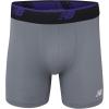 imageNew Balance Mens Mesh 5quot NoFLY Boxer Brief 4PackLeadPrism PurpleSteel