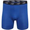 imageNew Balance Mens Mesh 5quot NoFLY Boxer Brief 4PackThunderMaldives BlueTeam RoyalPigment