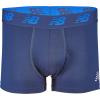 imageNew Balance Mens No Fly Trunks Underwear Jacquard Waistband Breathable Lightweight Moisture Wicking 3 PackPigmentPigment WoodgrainBlack