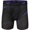 imageNew Balance Mens Performance 6quot No Fly Boxer Brief 4 PackBlackpsmPrsm PrplBlkpsmPsm