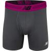 imageNew Balance Mens Performance Boxer Briefs with Fly Breathable Stretch Underwear Moisture Wicking Soft Waistband 3 PackBlackOrcaMulberry